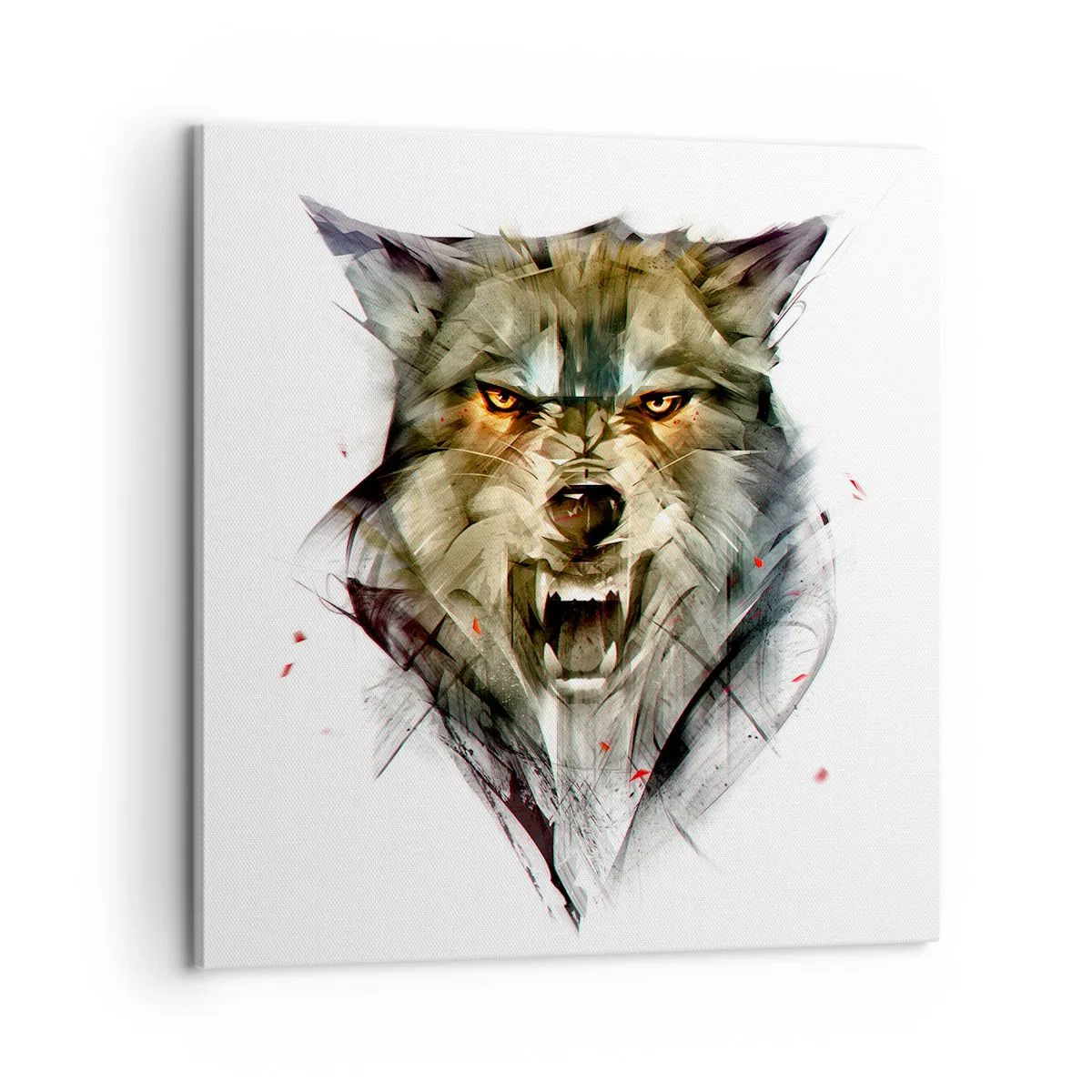 Impression sur toile - Image sur toile - Pas un pas ! - 60x60 cm