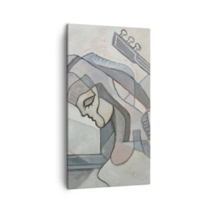 Impression sur toile - Image sur toile - Au pouvoir de la musique - 45x80 cm