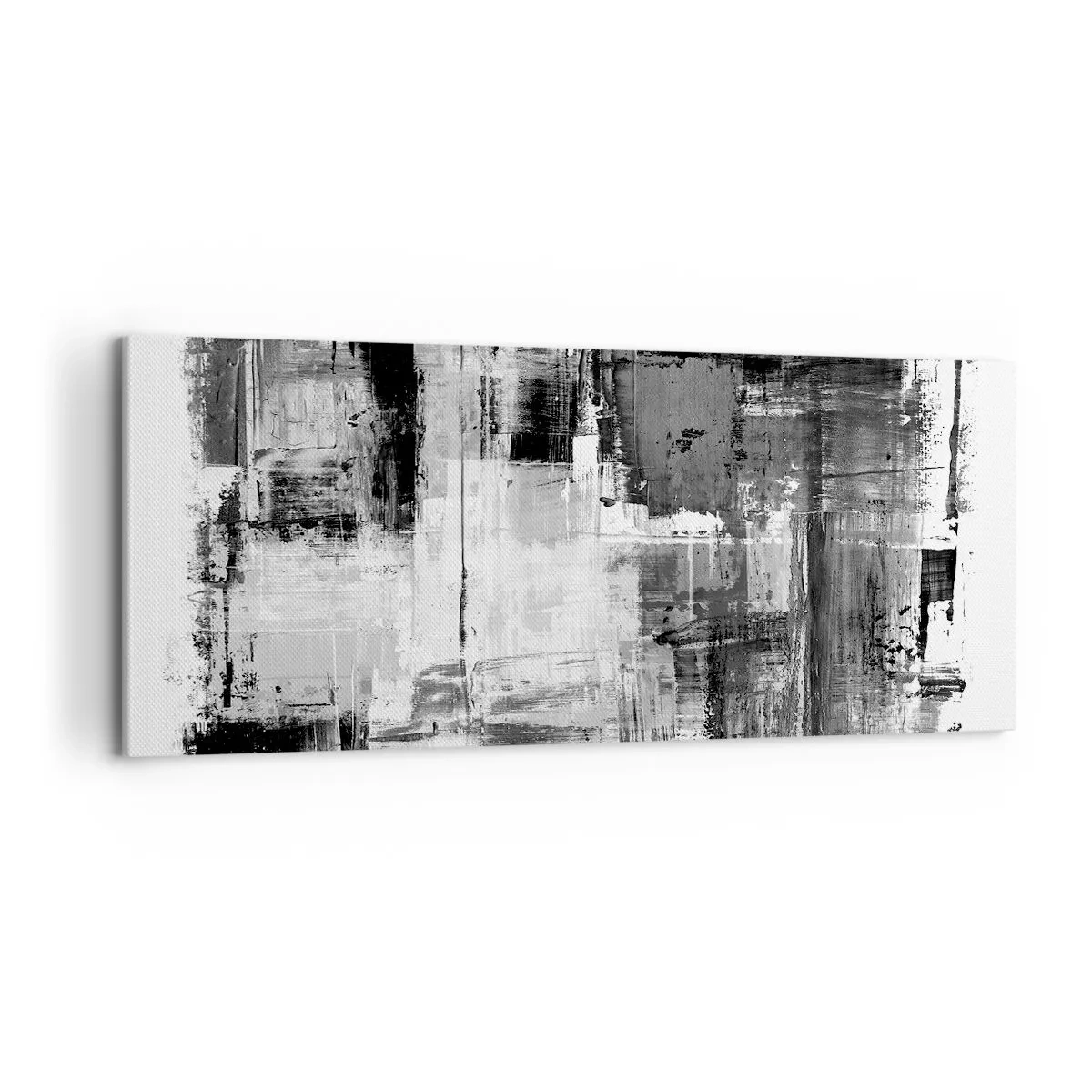 Impression sur toile - Image sur toile - Le gris est beau - 100x40 cm