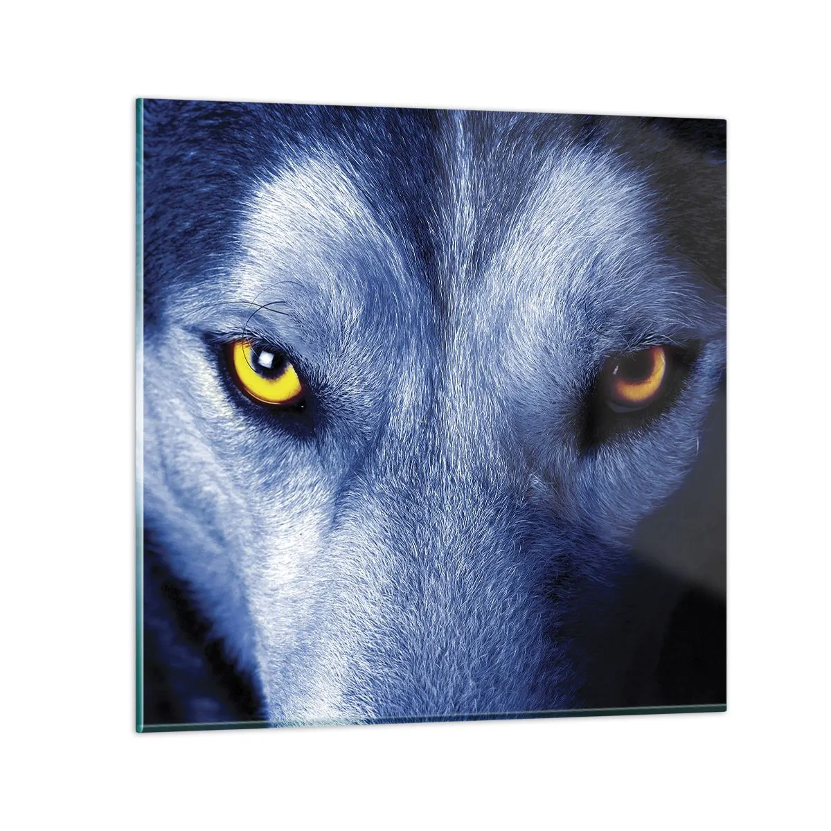 Impression sur verre - Image sur verre - Regars hypnotique - 50x50 cm