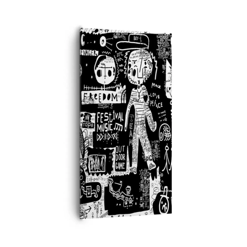 Impression sur toile - Image sur toile - Jeunesse spirituelle de loi et de joie - 65x120 cm