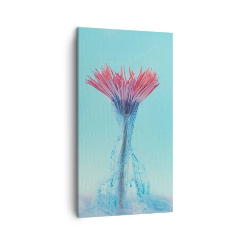 Impression sur toile - Image sur toile - Dans une étreinte vivifiante - 45x80 cm