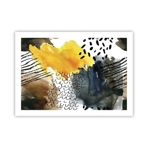 Affiche - Poster - Rencontre des éléments - 70x50 cm