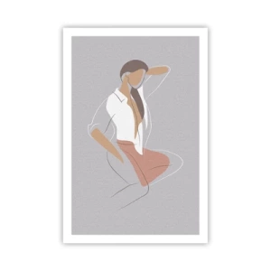 Affiche - Poster - Contour gracieux - 61x91 cm