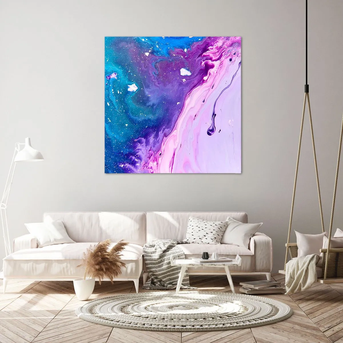 Impression sur toile - Image sur toile - Yin et yang - 50x50 cm