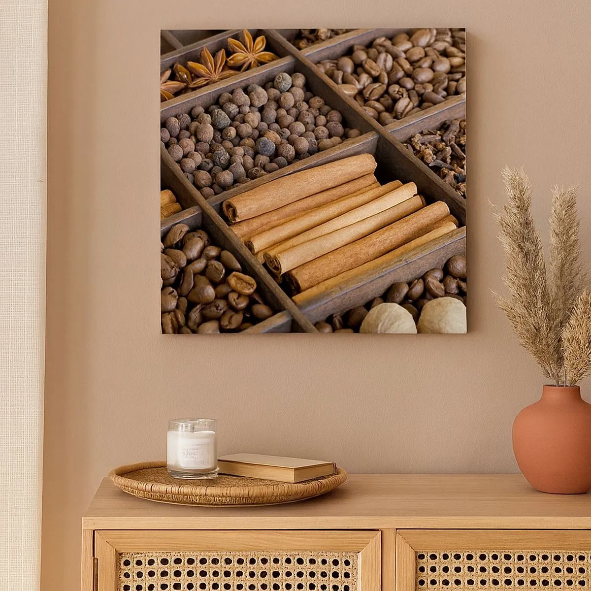 Impression sur toile - Image sur toile - Trésor d'arômes - 30x30 cm