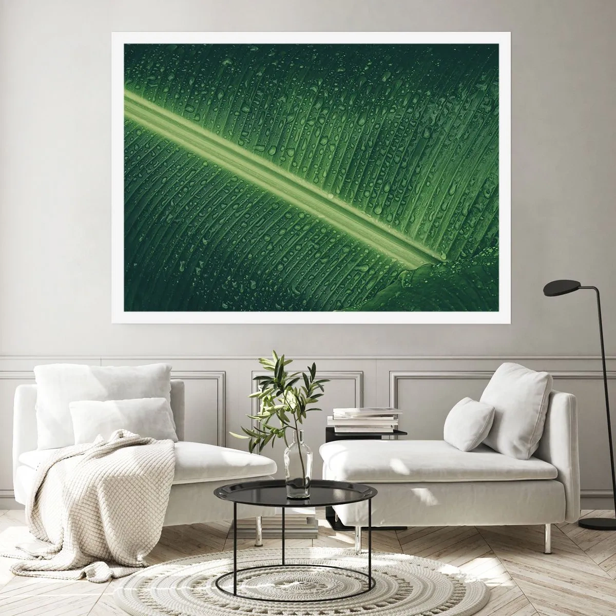 Affiche - Poster - Structure de vert - 40x30 cm