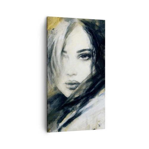 Impression sur toile - Image sur toile - plutôt innocente ou sensuelle ? - 45x80 cm