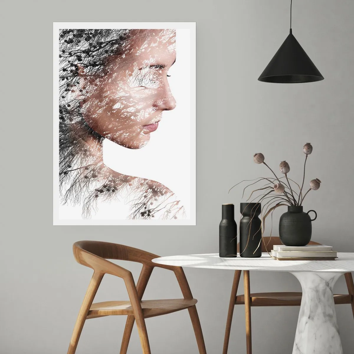 Affiche - Poster - L'âme de la forêt - 70x100 cm