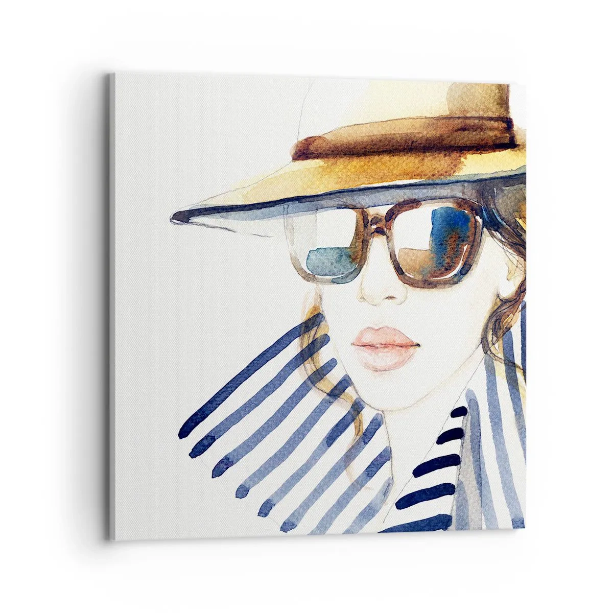 Impression sur toile - Image sur toile - La Floride vous souhaite la bienvenue ! - 70x70 cm