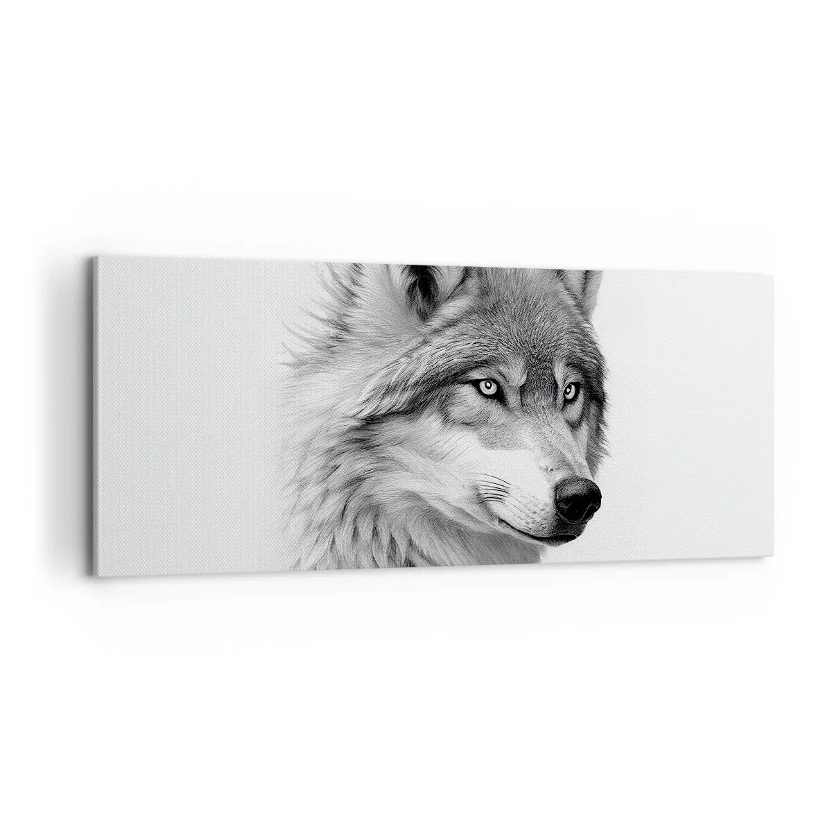 Impression sur toile - Image sur toile - Alpha – sans aucun doute - 100x40 cm