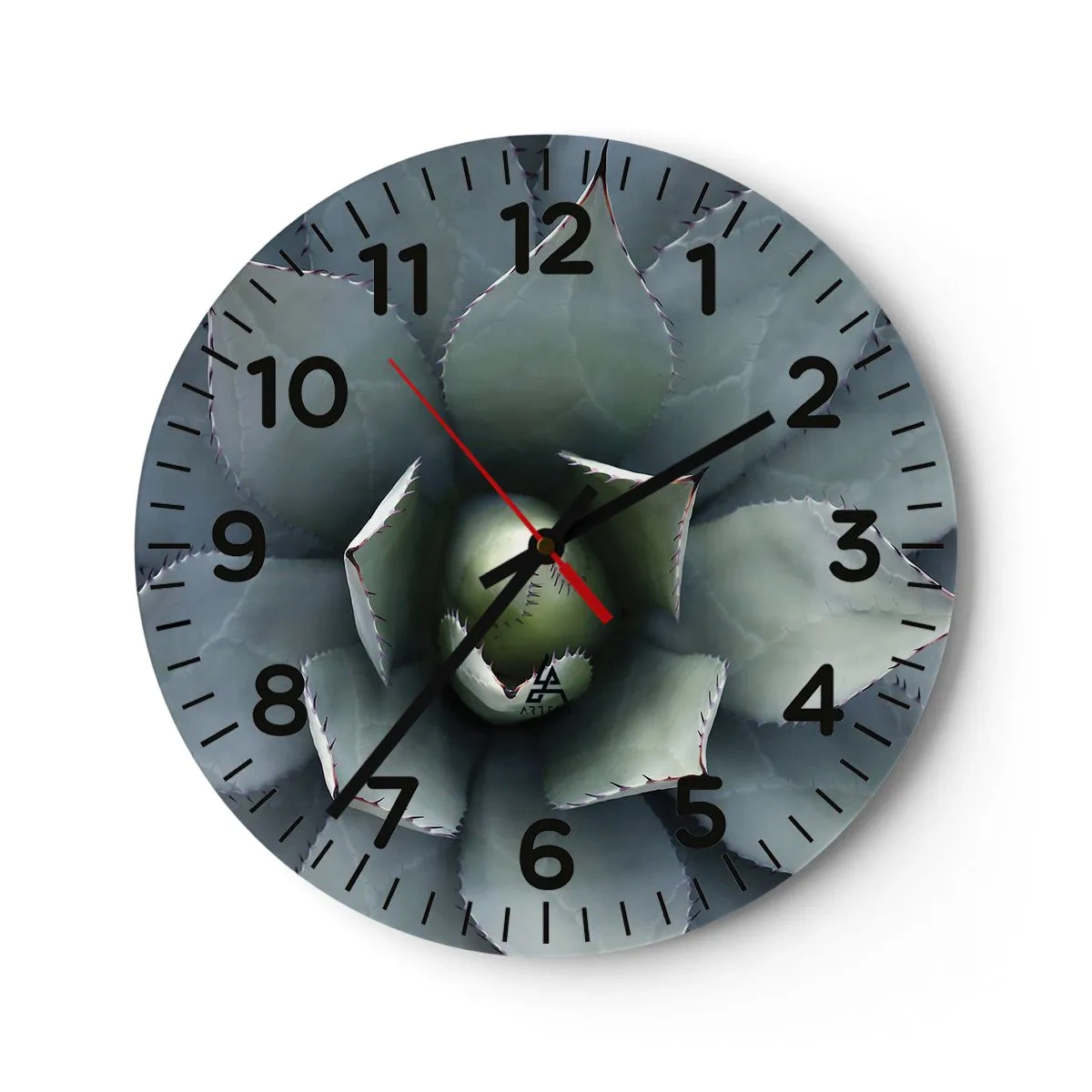 Horloge murale - Pendule murale - Wabi et observe - 40x40 cm