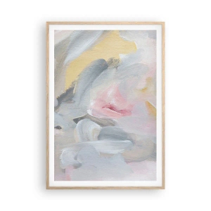 Affiche dans un chêne clair - Poster - Dans un monde pastel - 70x100 cm