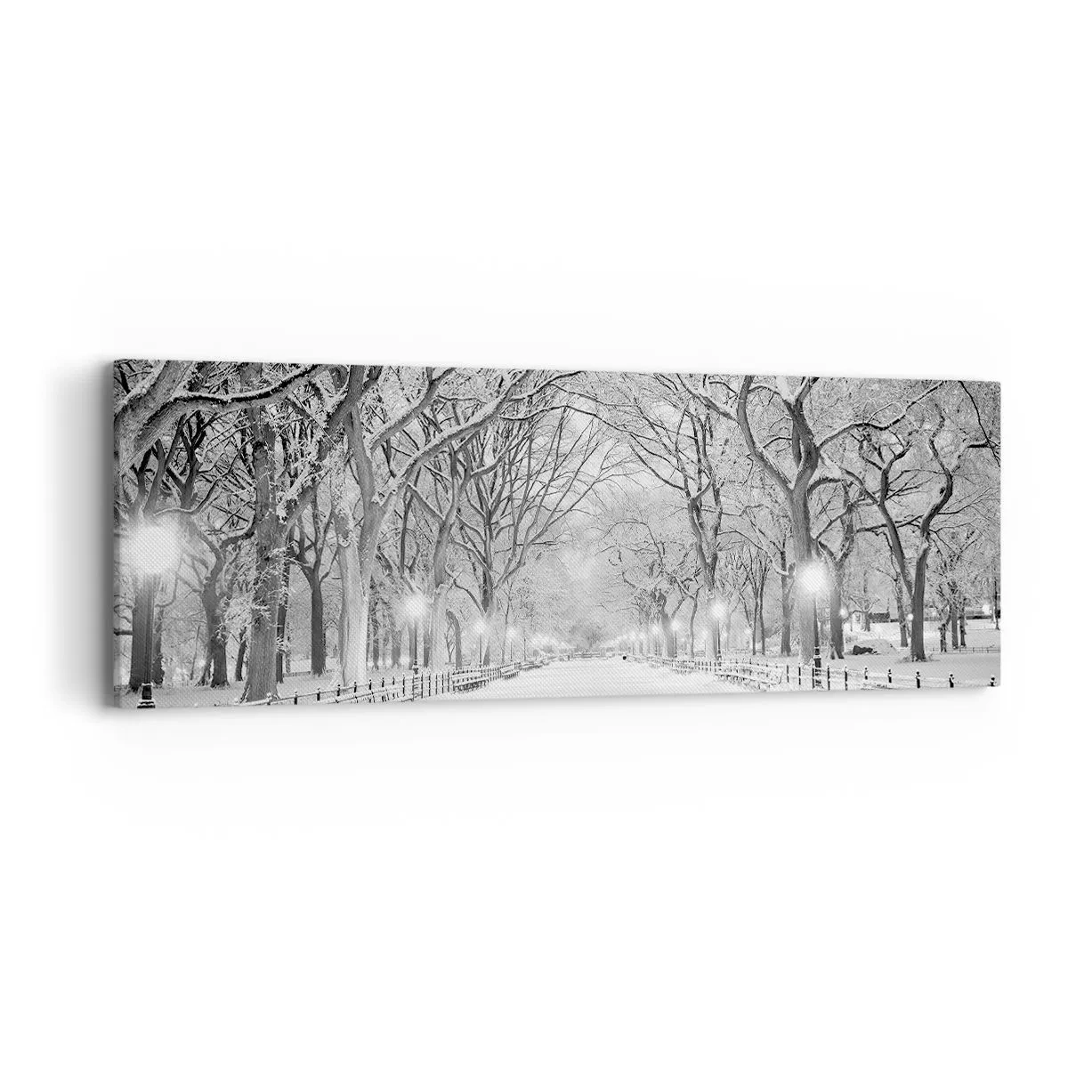 Impression sur toile - Image sur toile - Les quatres saisons – l’hiver - 90x30 cm