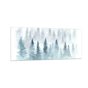 Impression sur verre - Image sur verre - Enveloppé de brouillard - 100x40 cm