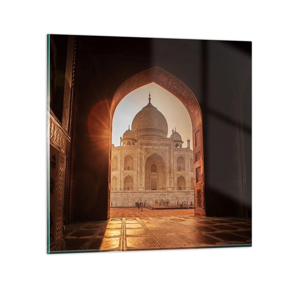 Impression sur verre - Image sur verre - Un monument à l'amour surnaturel - 70x70 cm