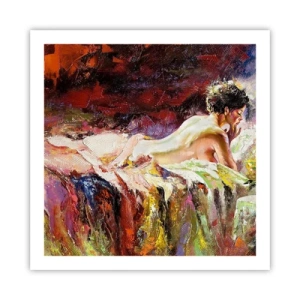 Affiche - Poster - Vénus en pensée - 60x60 cm