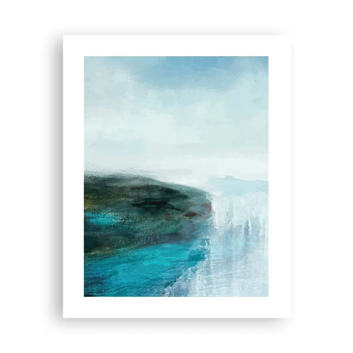 Affiche - Poster - Abstraction nautique - 40x50 cm