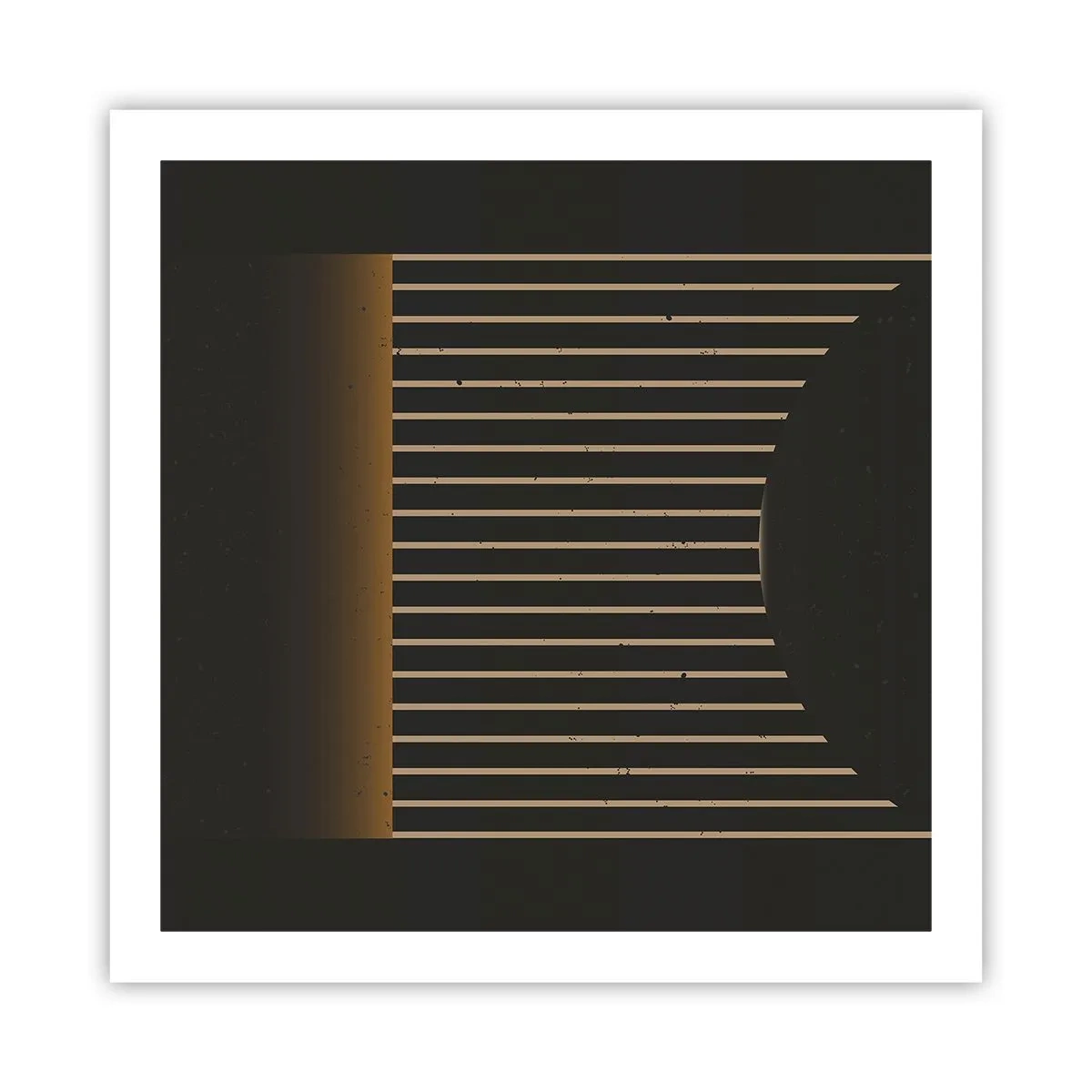 Affiche - Poster - Explorez les ténèbres - 60x60 cm