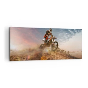 Impression sur toile - Image sur toile - Pour la victoire - 100x40 cm