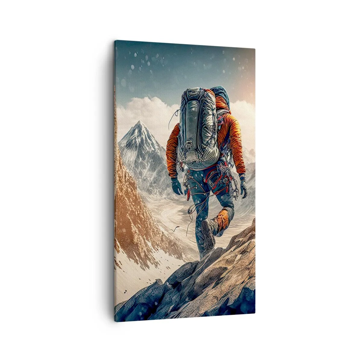 Impression sur toile - Image sur toile - Guerrier solitaire - 45x80 cm