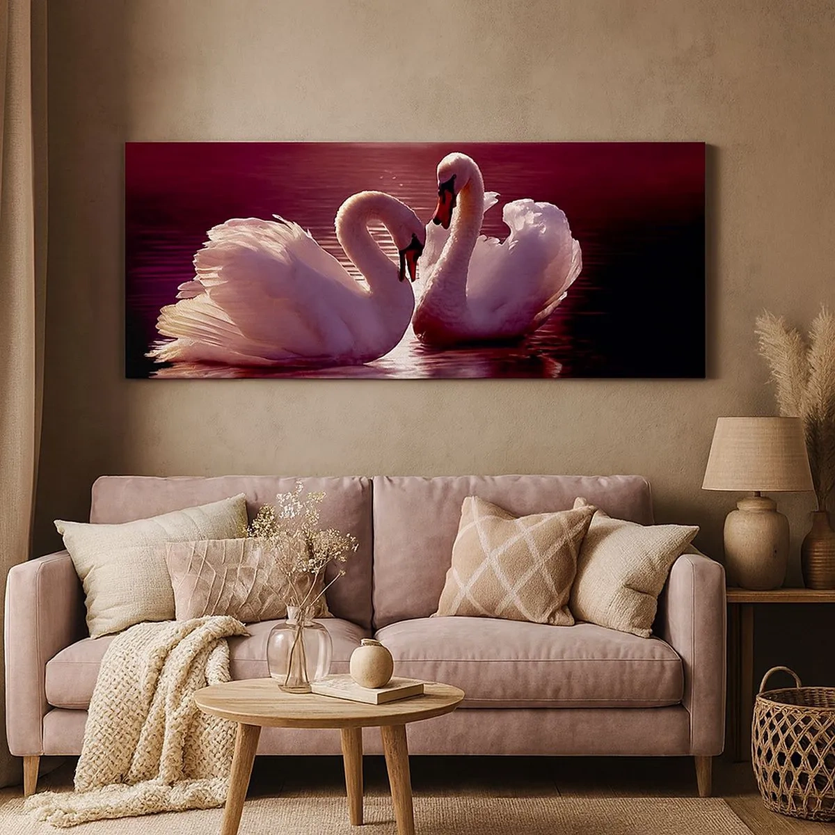 Impression sur toile - Image sur toile - Jusqu'à ce que la mort nous sépare - 100x40 cm