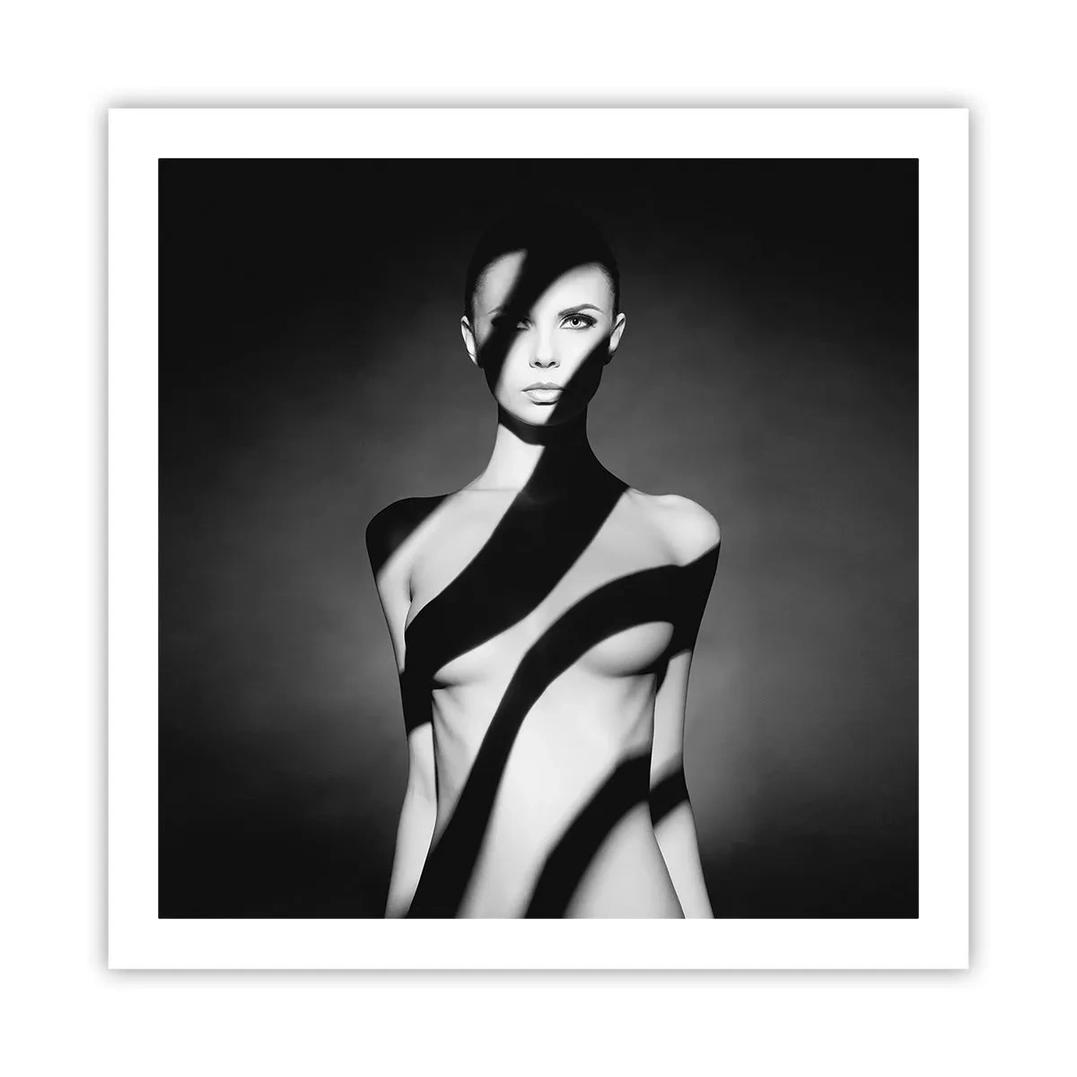 Affiche - Poster - Dans la brillance et l'ombre - 60x60 cm