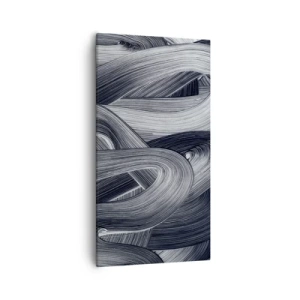 Impression sur toile - Image sur toile - La fluidité de la réalité - 55x100 cm