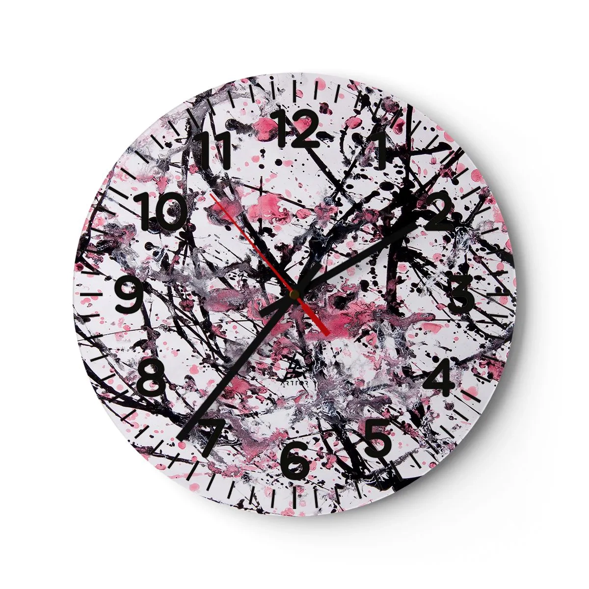 Horloge murale - Pendule murale - La nature éphémère de la vie - 40x40 cm