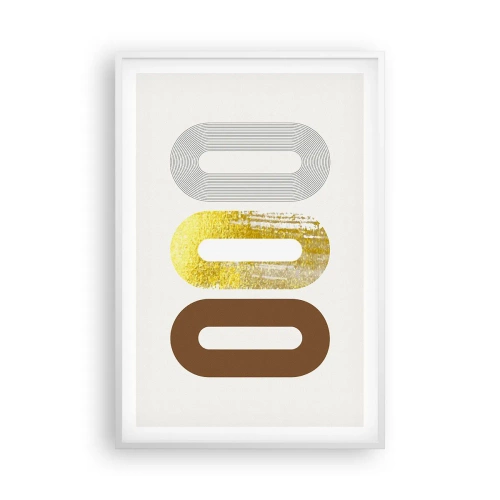 Affiche dans un cadre blanc - Poster - Ooo! - 61x91 cm