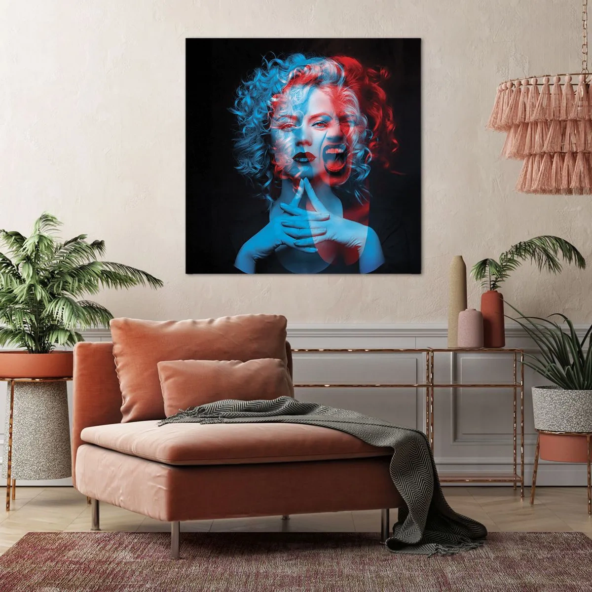 Impression sur toile - Image sur toile - Alter ego - 30x30 cm