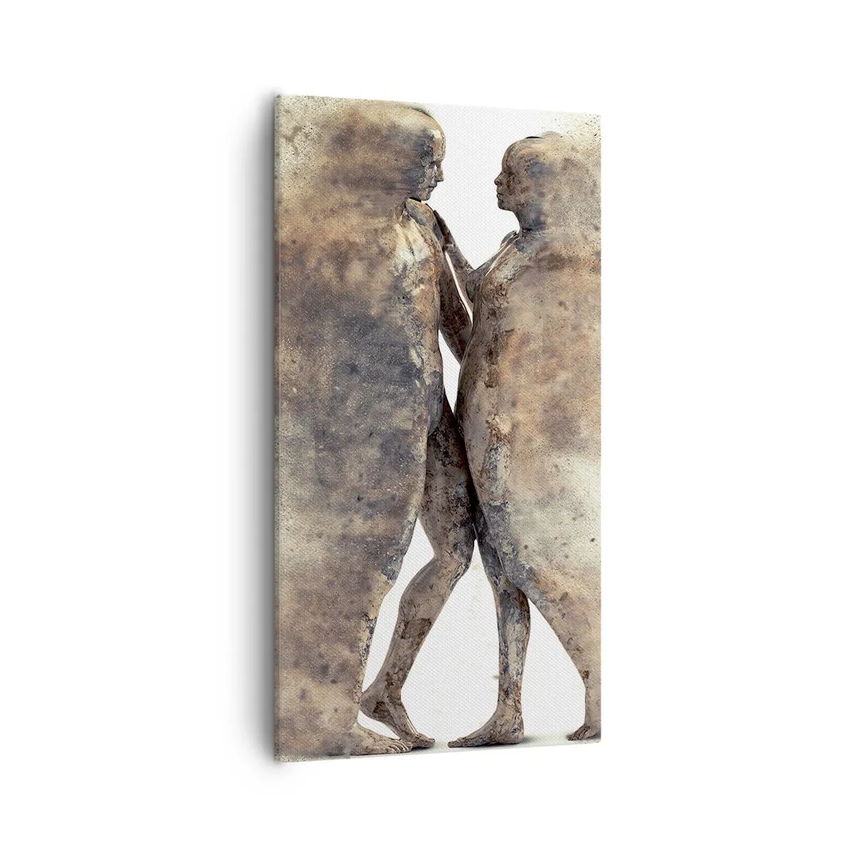 Impression sur toile - Image sur toile - Ils sont sortis de la poussière pour aimer - 55x100 cm