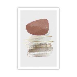 Affiche - Poster - Colonnade abstraite - 61x91 cm