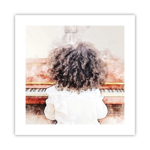 Affiche - Poster - Dans un nouveau monde - 40x40 cm