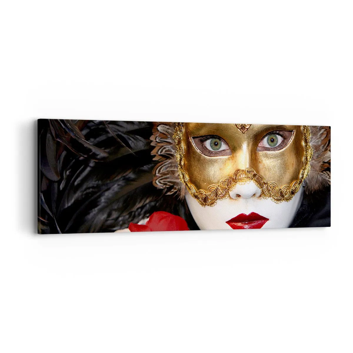 Impression sur toile - Image sur toile - Parce que la vie est un grand bal - 90x30 cm