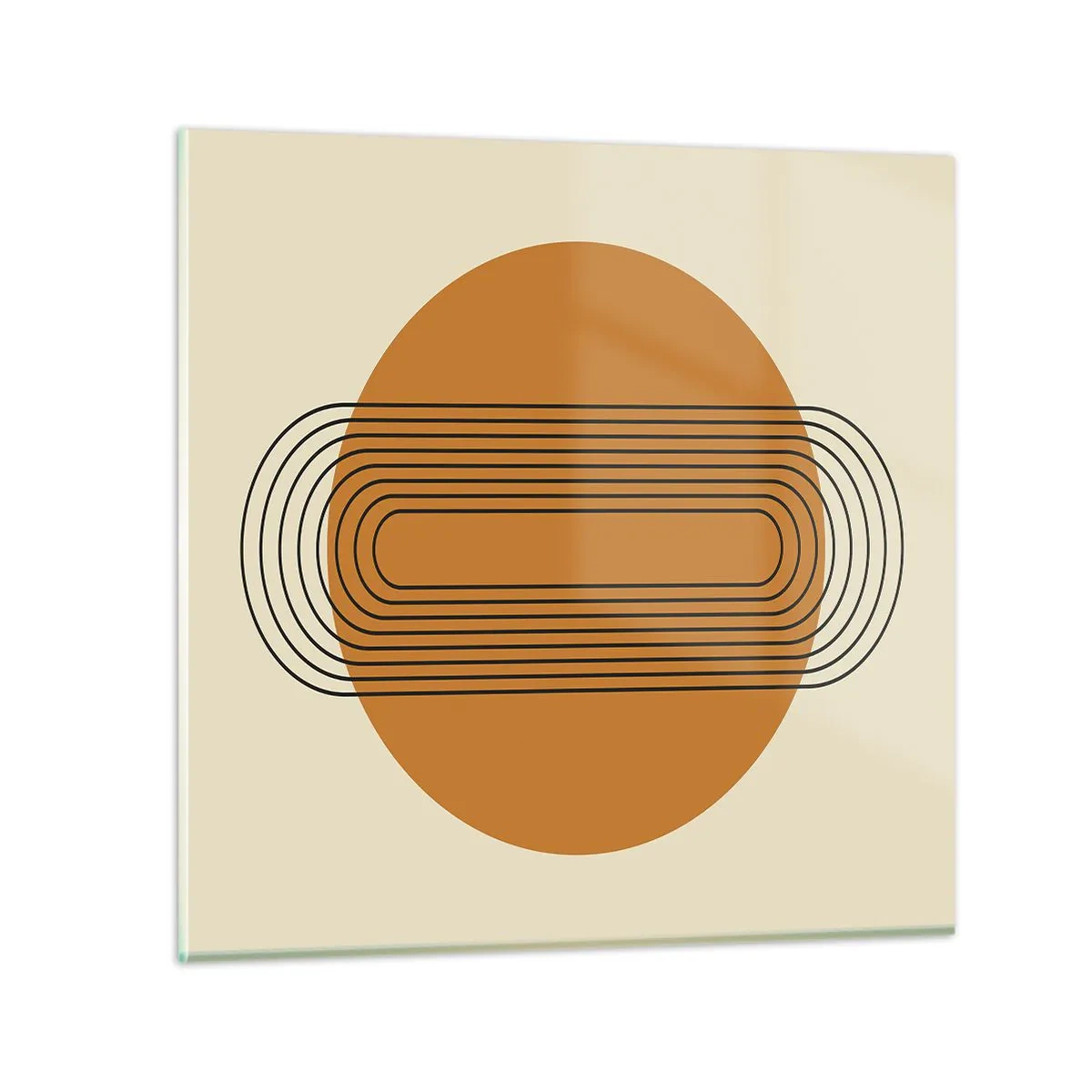 Impression sur verre - Image sur verre - Plan idéal - 30x30 cm