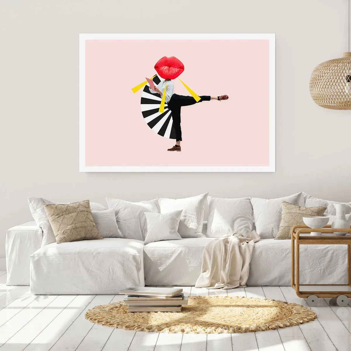 Affiche - Poster - Pop-art surréaliste - 50x40 cm