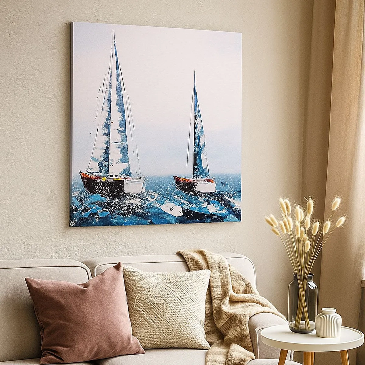 Impression sur toile - Image sur toile - Confrérie du vent - 30x30 cm