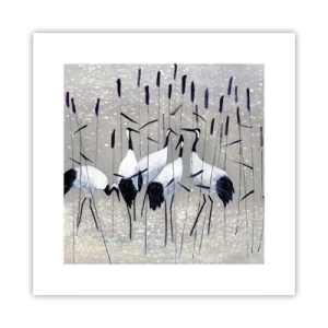 Affiche - Poster - Parmi les siens - 30x30 cm