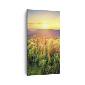 Impression sur toile - Image sur toile - Monts et sommets - 55x100 cm