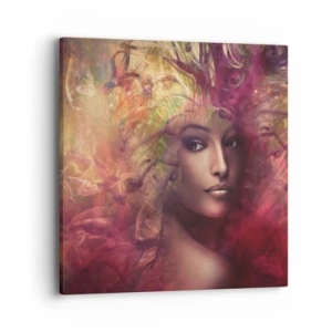 Impression sur toile - Image sur toile - Je suis ici! - 40x40 cm