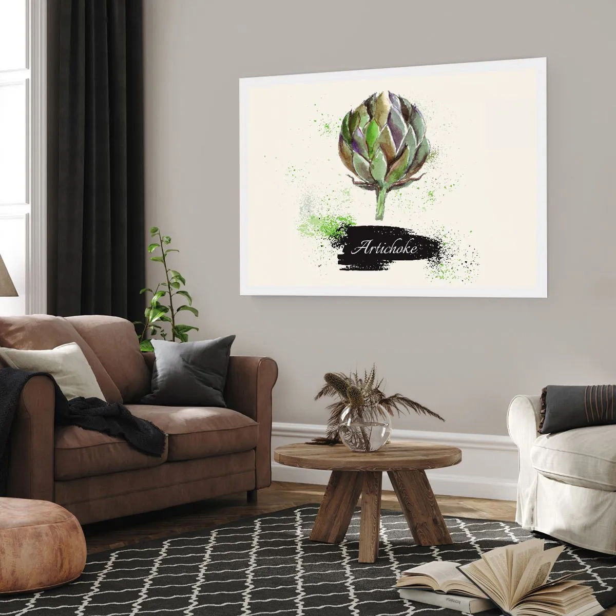 Affiche - Poster - Vive les légumes! - 70x50 cm