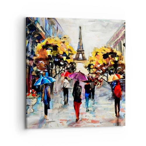 Impression sur toile - Image sur toile - Particulièrement beau en automne - 70x70 cm