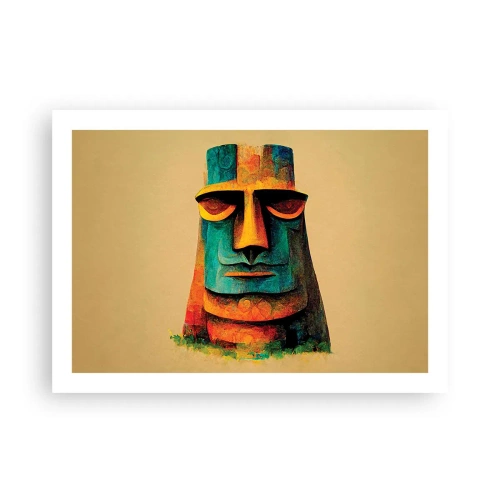 Affiche - Poster - Statuesque et sympathique - 70x50 cm