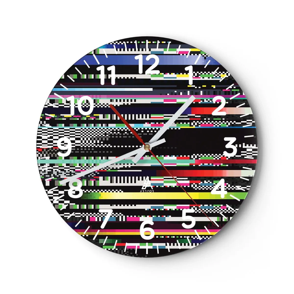 Horloge murale - Pendule murale - L'image de contrôle de la réalité - 40x40 cm