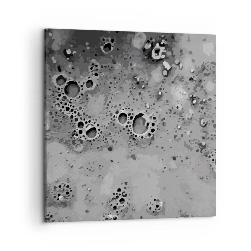 Impression sur toile - Image sur toile - Comme un paysage lunaire - 50x50 cm