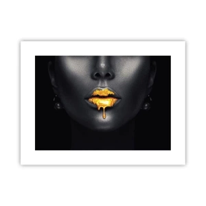 Affiche - Poster - Bouche d'or - 40x30 cm