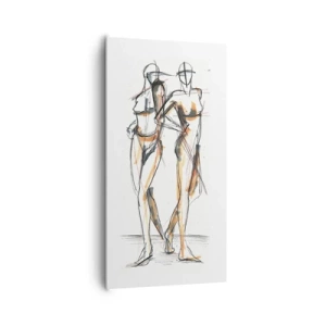 Impression sur toile - Image sur toile - Étude de la grâce - 65x120 cm