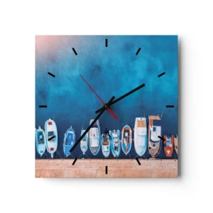 Horloge murale - Pendule murale - En une seule fois - 40x40 cm