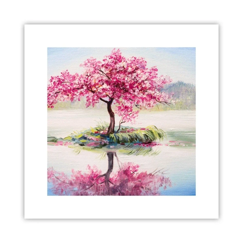 Affiche - Poster - Fête du Printemps - 30x30 cm